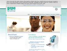 Tablet Screenshot of gepasrl.it